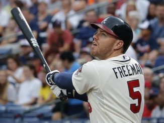 Freddie Freeman regression mean Atlanta Braves