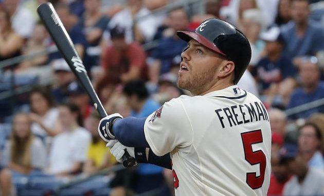 Freddie Freeman regression mean Atlanta Braves